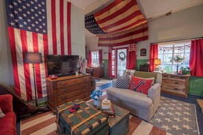 Smart-tv en een kantoor