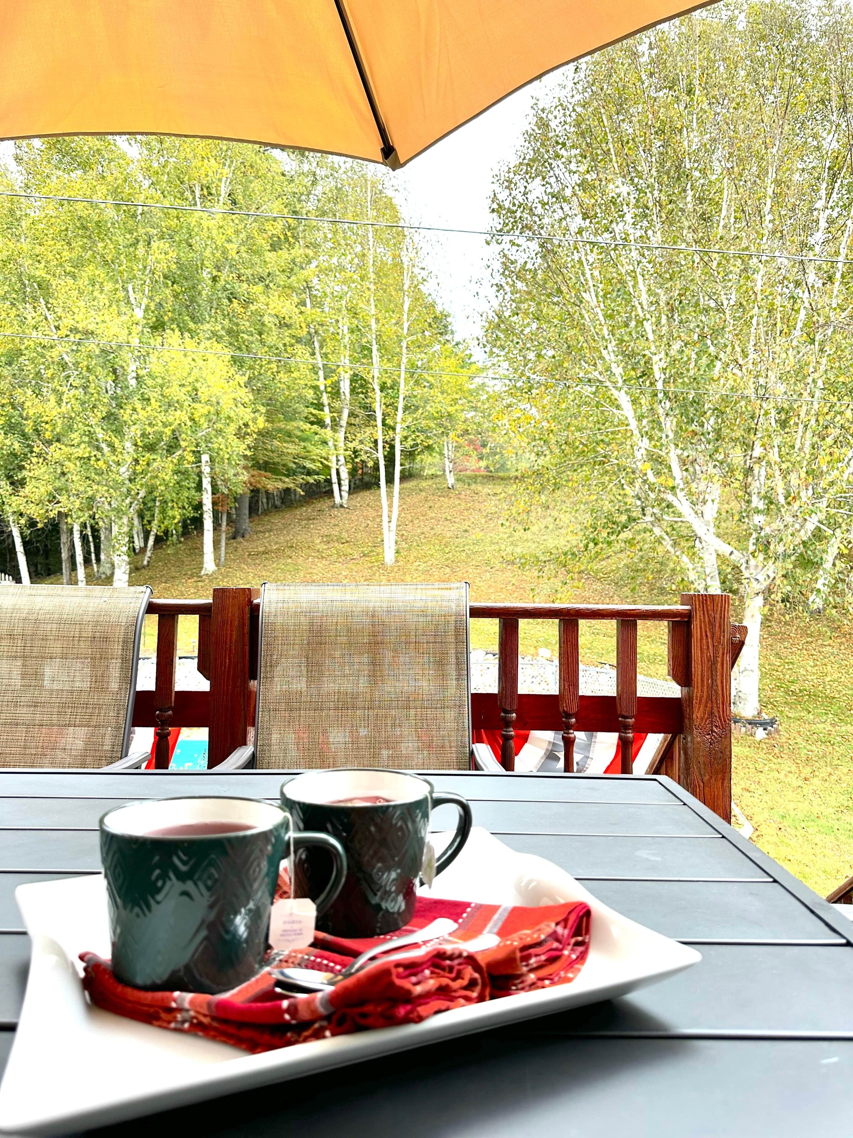 Udendørs spisemuligheder