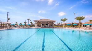 Una piscina climatizada