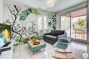 Smart TV - T2 – Le Léopardi*** – close to the lagoon of La Saline-les-Bains (Saint-Gilles les Bains)