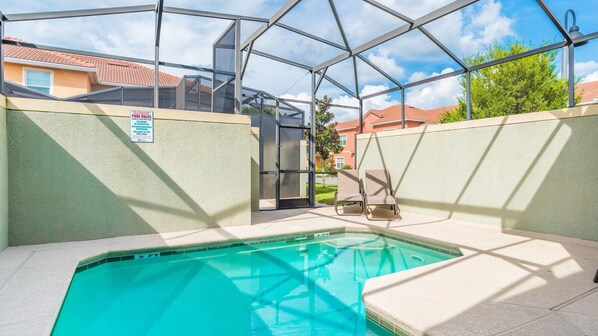 Piscine chauffée