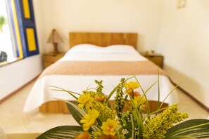 Wifi gratis y ropa de cama