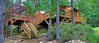 Overlook National Forest, Cozy cabin with hot tub and firepit.
