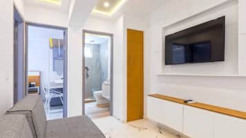 In-room safe, desk, laptop workspace, blackout drapes