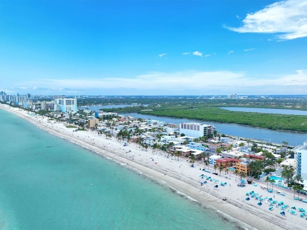 Plage à proximité, serviettes de plage