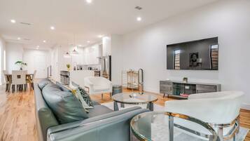 Smart TV, foosball, offices
