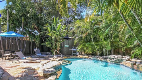 Flagler's Oasis by Avantstay Tropical Key West Escape Private Pool Month Long Stays Only