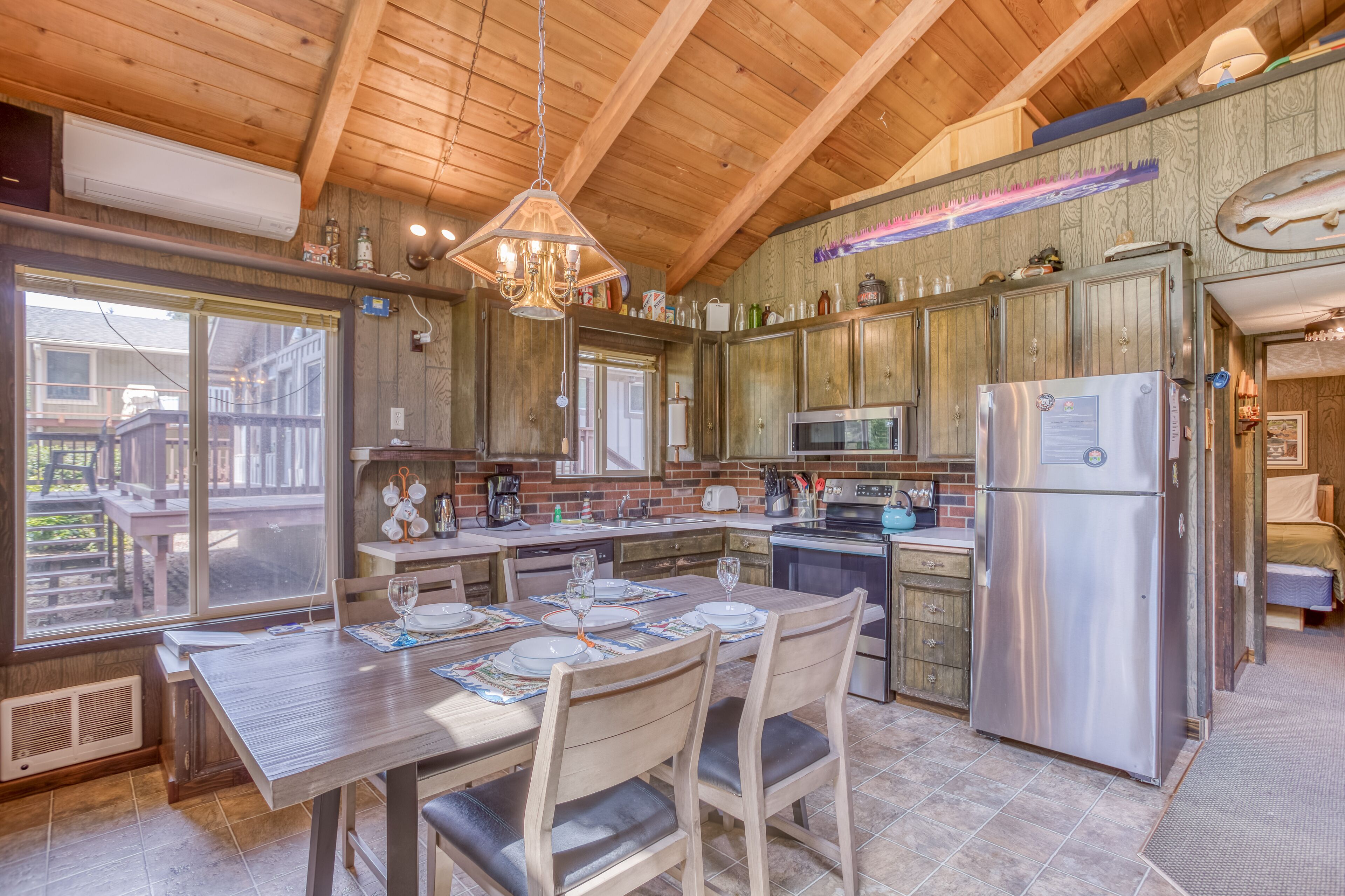 Cozy Rustic Cabin with Sun Porch Puts You Right on the River