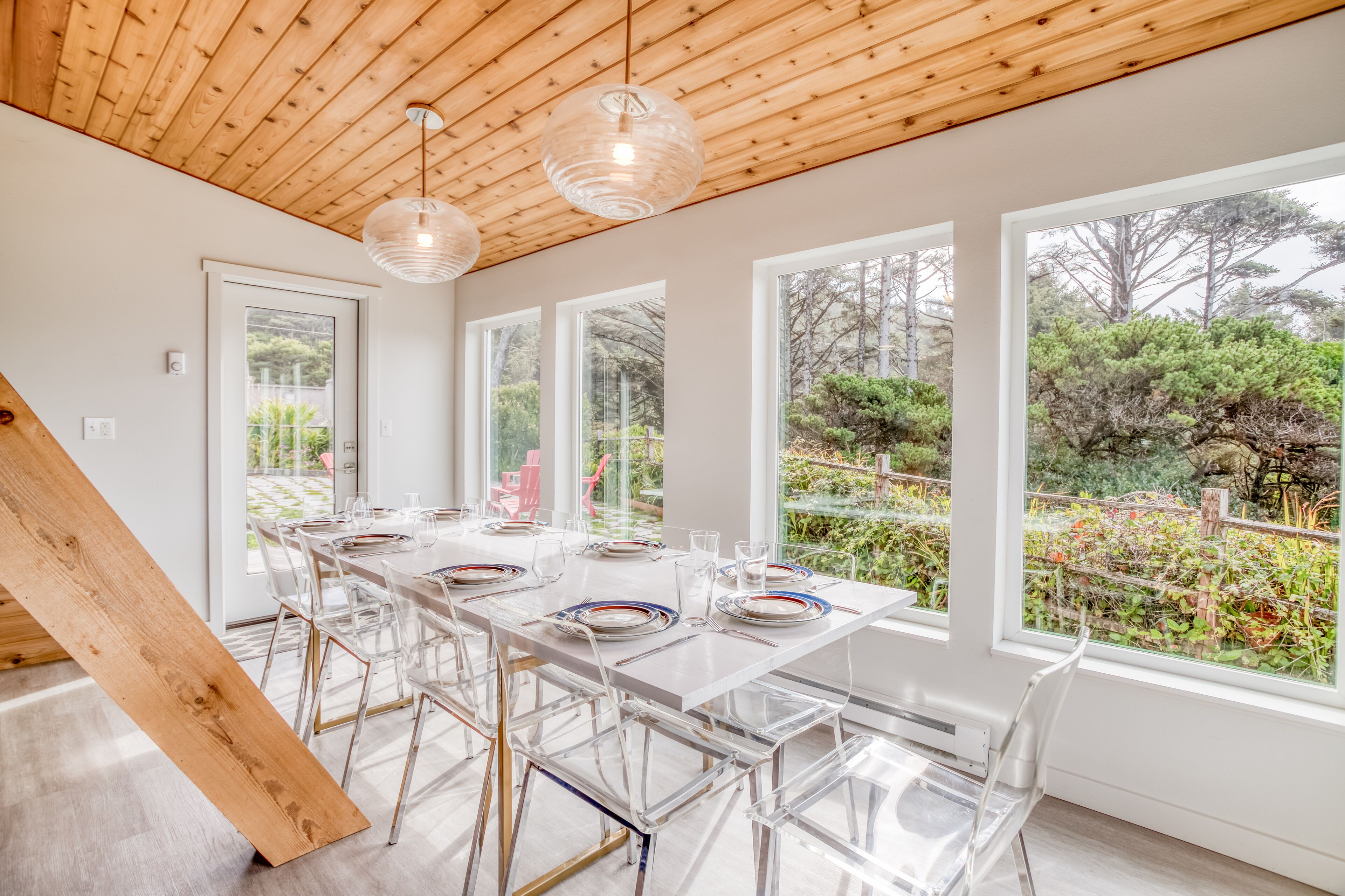 Private, Gorgeous Retro Style A-Frame is Steps from the Beach Near Newport!