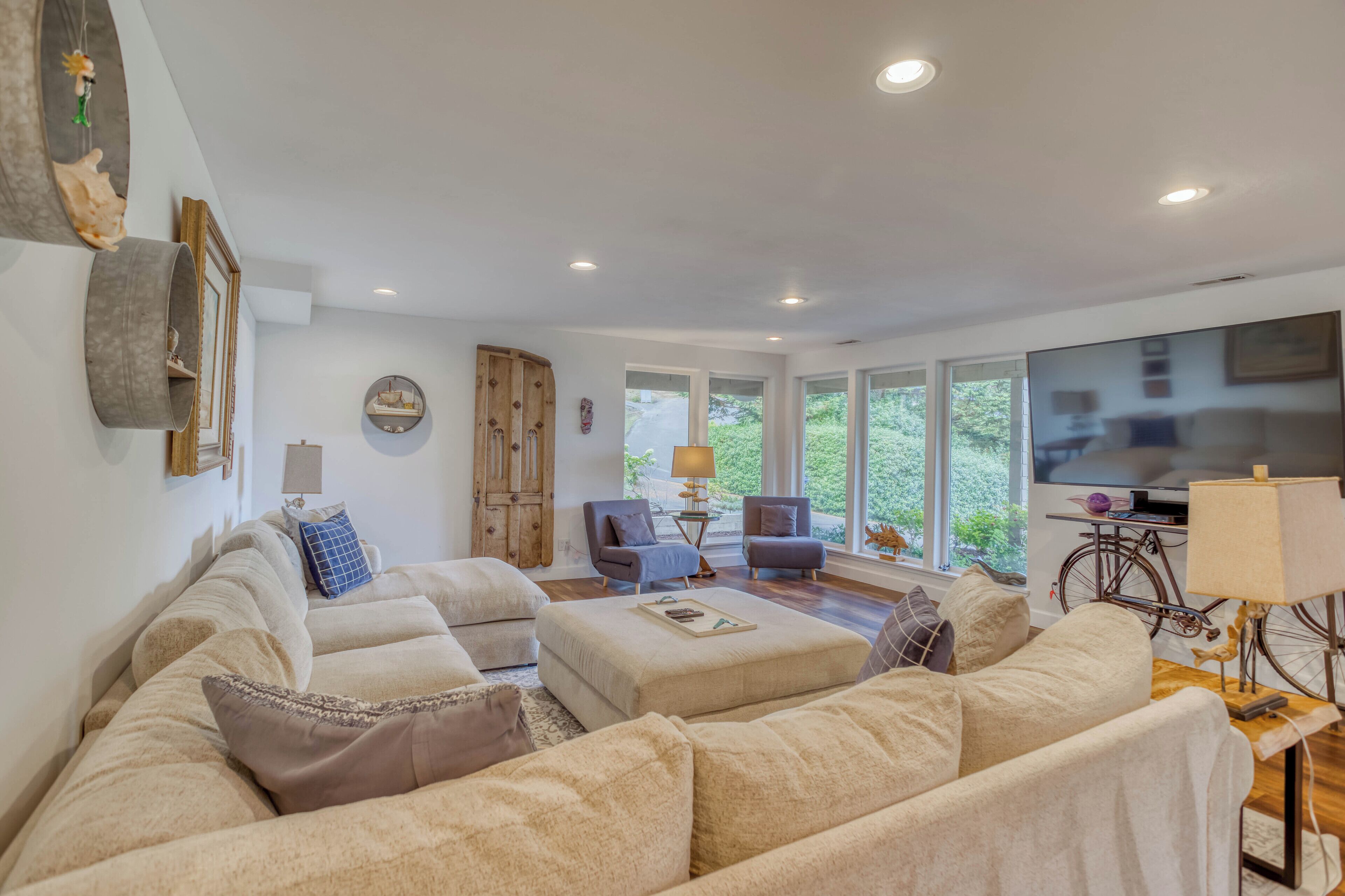 Watch Whales From Your Living Room in this Private Home with King Primary Suite,