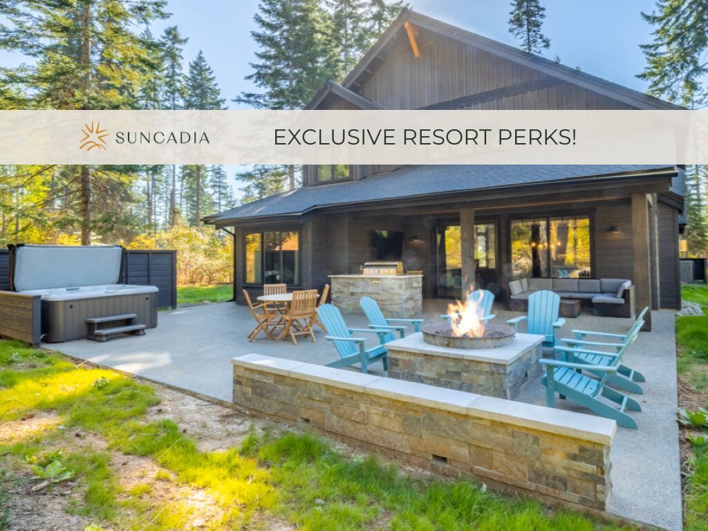Suncadia 4 Bdrm Home   Beautiful Floor to Ceiling Fireplace