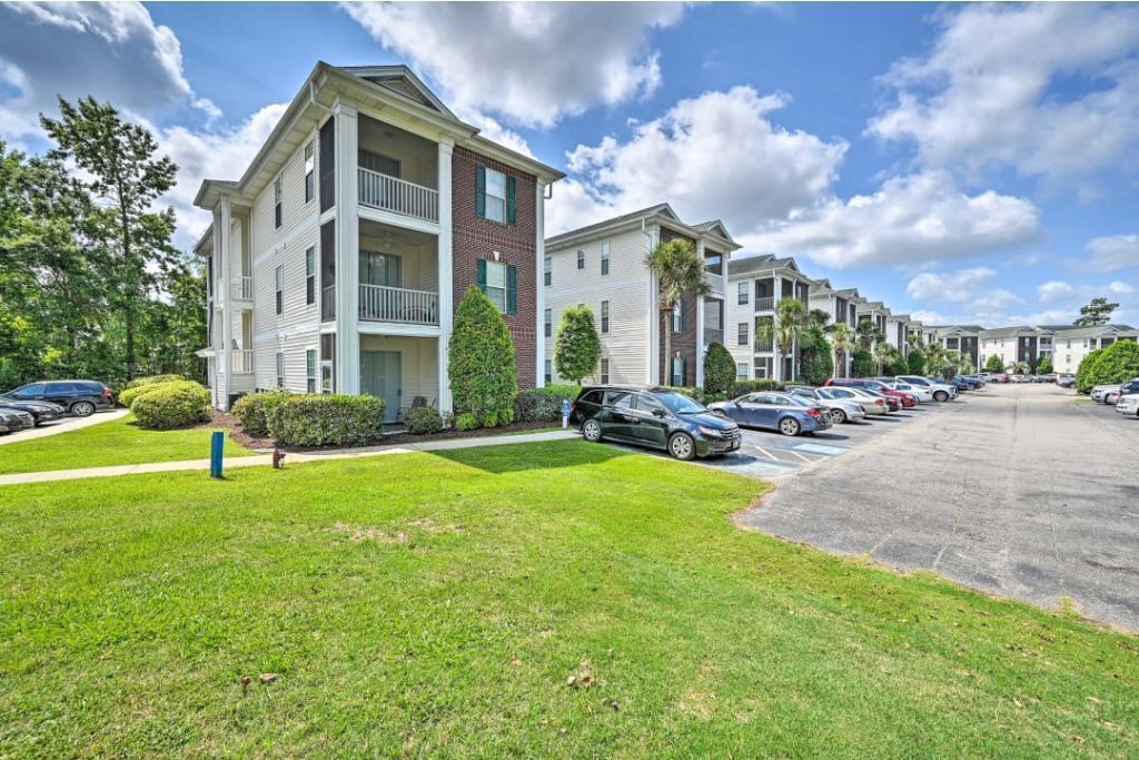 NEW! Myrtle Beach Resort Condo: Golf Course Views