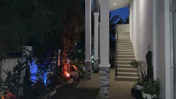 Overnattingsstedets uteområder