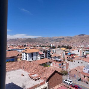 Uitzicht vanuit accommodatie