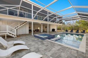 Una piscina riscaldata