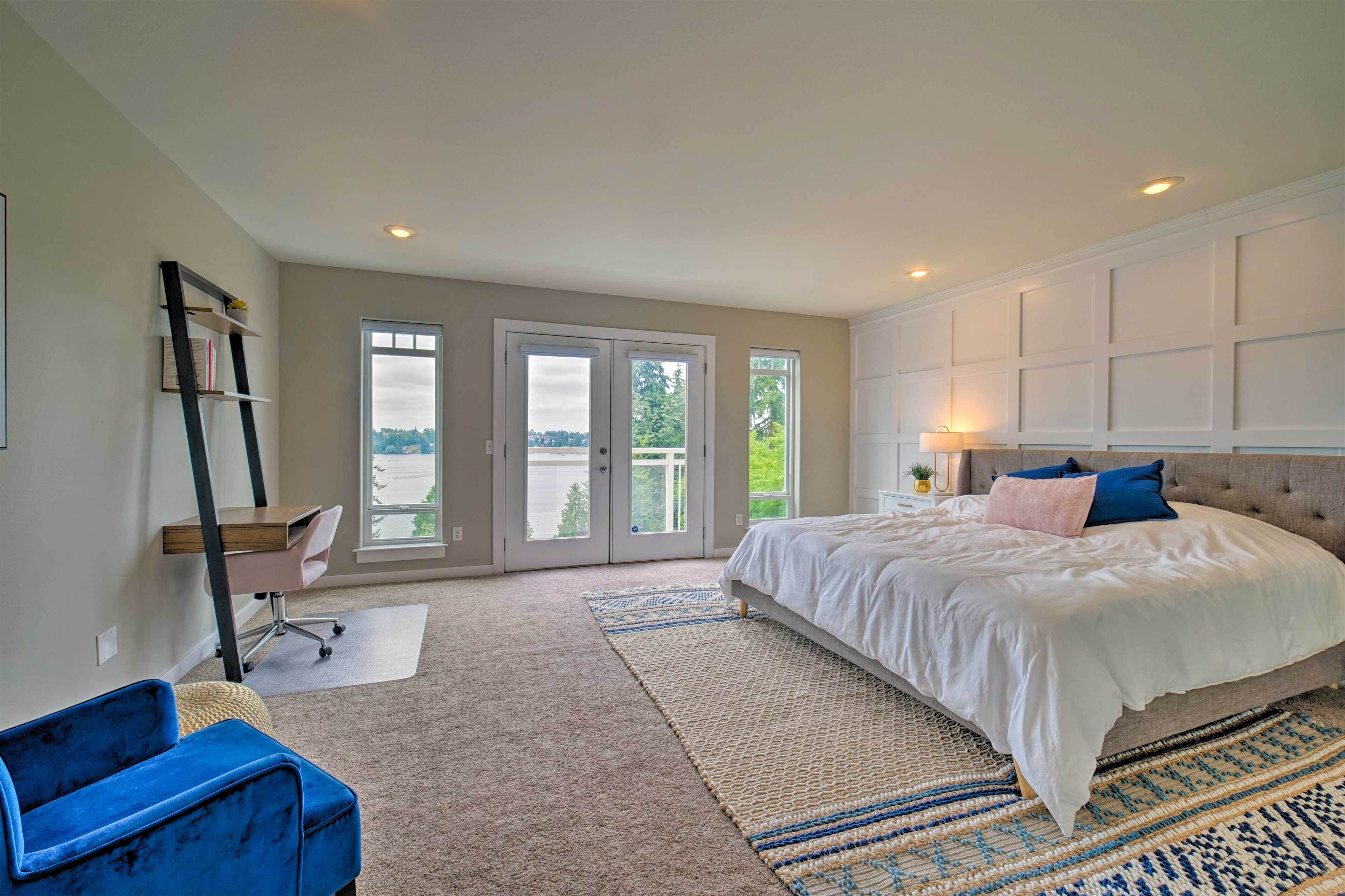 5 Schlafzimmer, Schreibtisch, Bügeleisen/Bügelbrett, Reisekinderbett