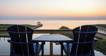Waterfront Home with Panoramic Views in Black Dog Harbor, Salvo, NC