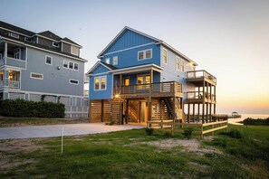 Exterior - Waterfront Home with Panoramic Views in Black Dog Harbor, Salvo, NC  (Salvo)