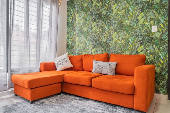 Signature Suite (La Puebla) | Living area
