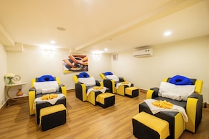 Body treatments, aromatherapy, hot stone massages, deep-tissue massages