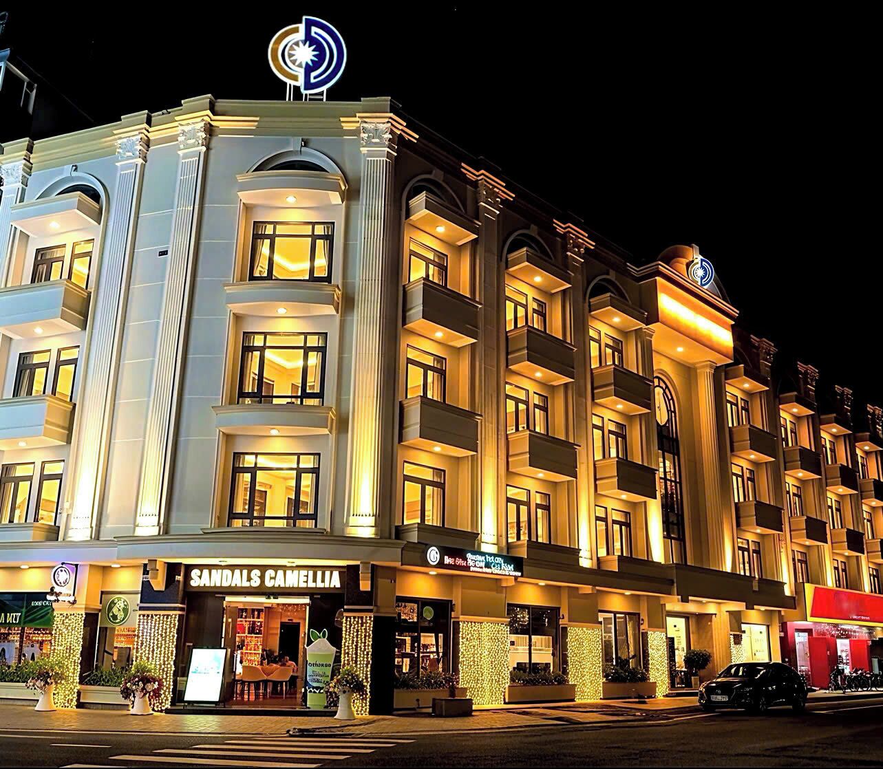 ด้านหน้าที่พัก