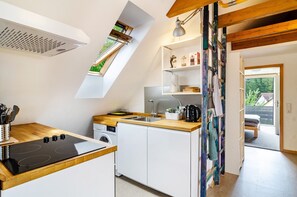Kühlschrank, Ofen, Herdplatte, Geschirrspüler