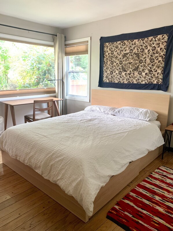 2 habitaciones, escritorio, wifi gratis y ropa de cama 