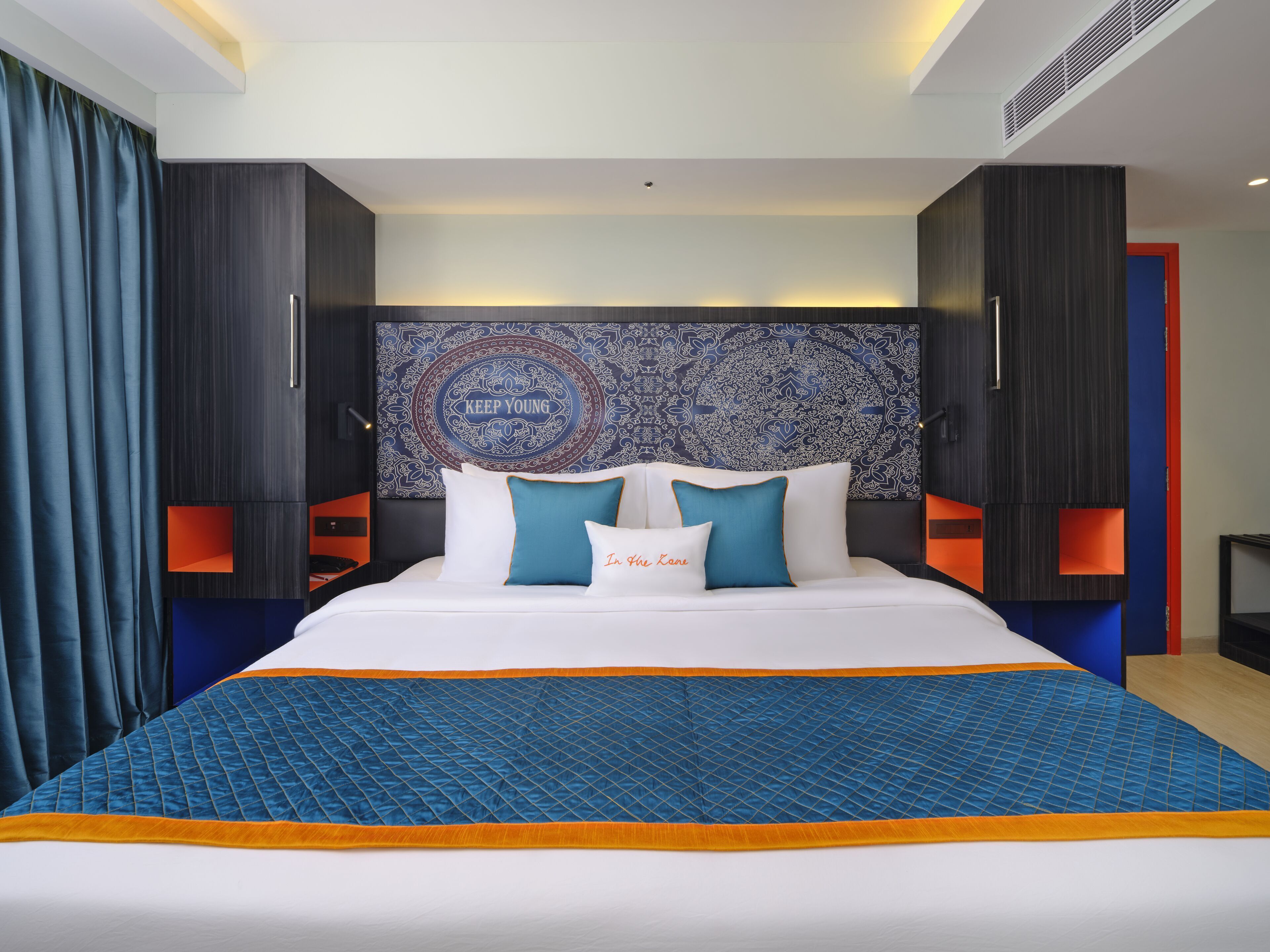 Premium bedding, minibar, in-room safe, desk