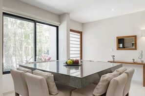 Dining - Great Mexican Villa in Aldea Zama, Tulum.  (Tulum)