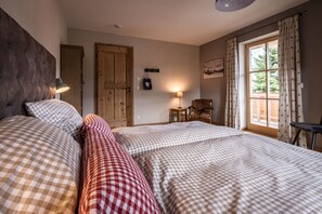 1 habitación y ropa de cama 