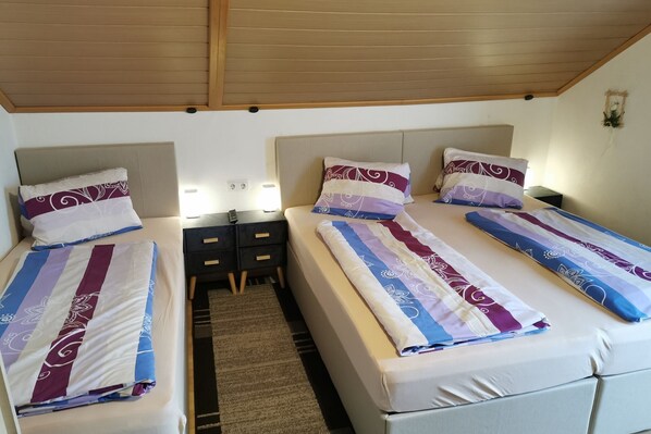 3 chambres, Wi-Fi gratuit