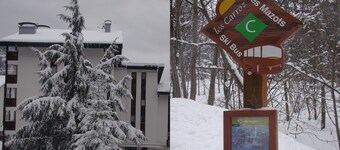 APART. 4 Pers. with GARAGE-200M Village Exposition Plein SUD