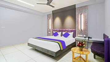 Desk, iron/ironing board