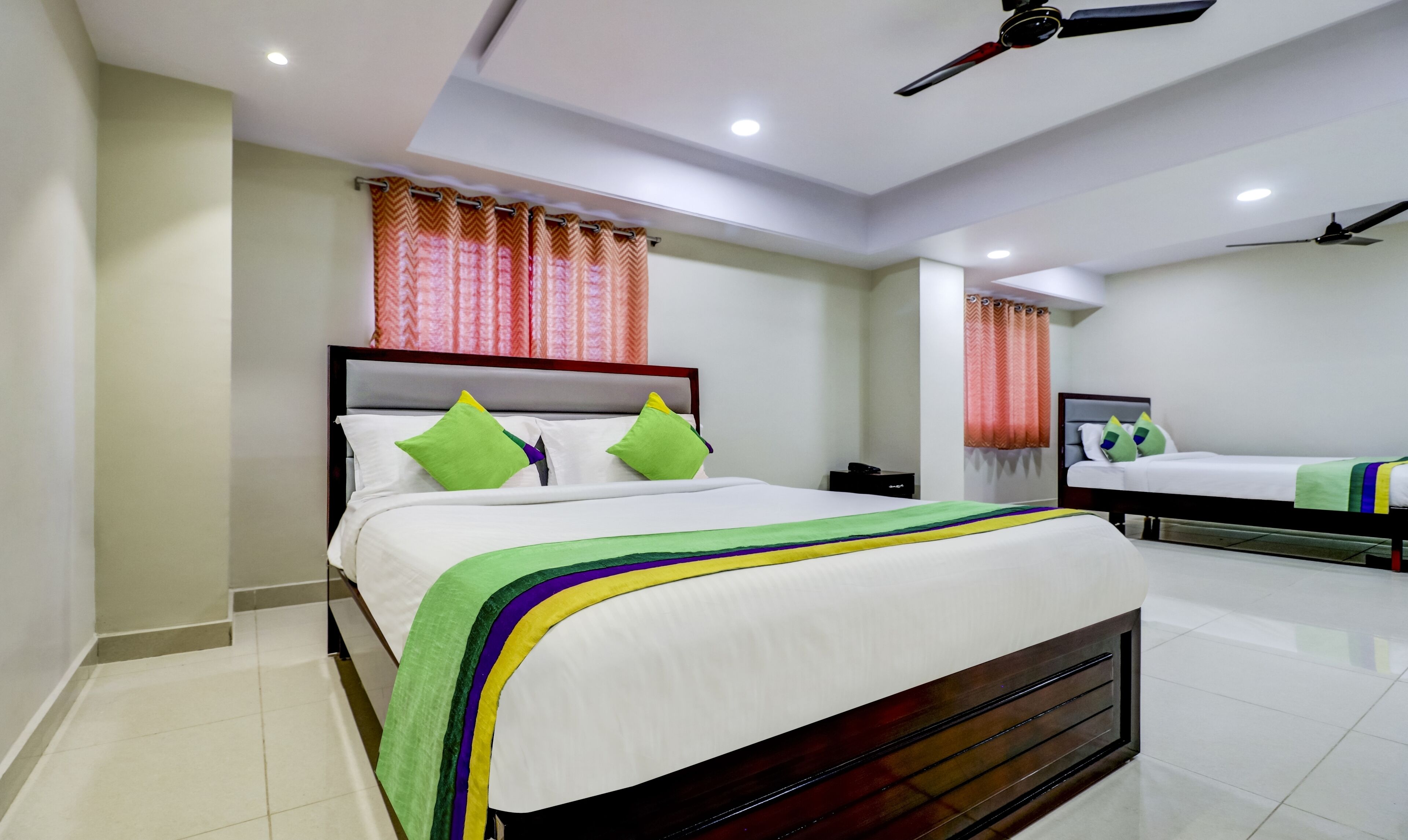 premium room | desk, iron/ironing board