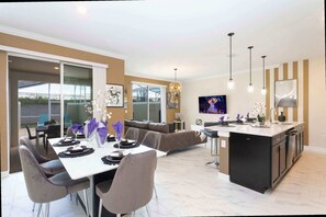 Dining room - Gorgeous 4 Bd w/ Pool at Champions Gate Resort 1020 (Davenport)