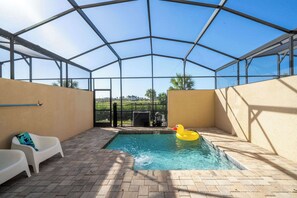 Private pool - Family Friendly 4Bd with Pool @ Solara Resort 1517 (Kissimmee)