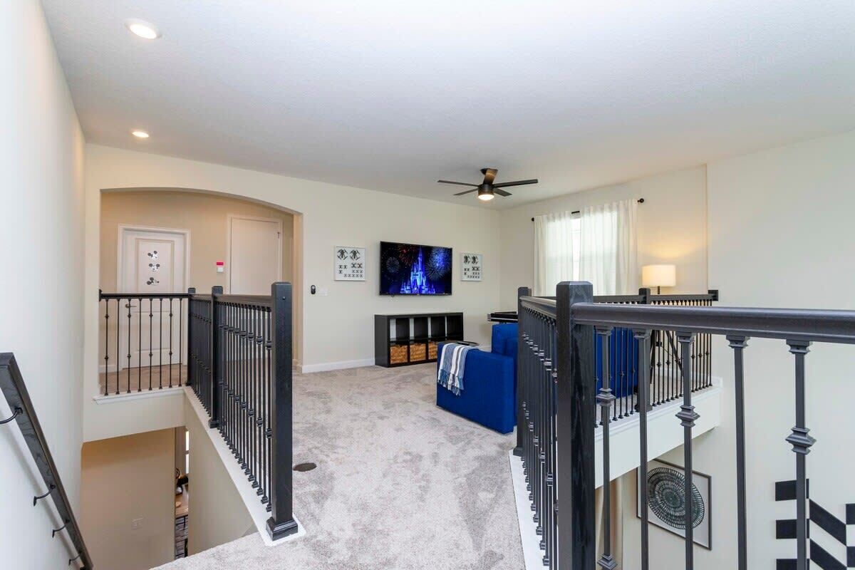 Townhome | Living area | 60-inch Smart TV with cable channels, Netflix, Hulu