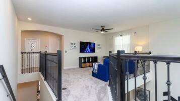 Townhome | Living area | 60-inch Smart TV with cable channels, Netflix, Hulu