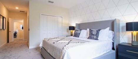 Townhome | In-room safe, individually decorated, individually furnished, desk