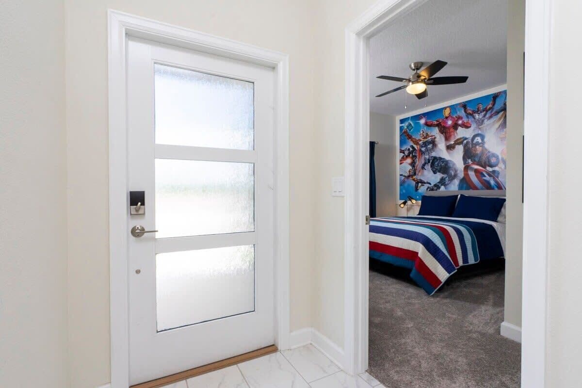 Interior entrance