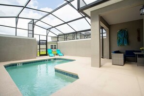 Private pool - Gorgeous 4Bd w/ Screened Pool Close to Disney 4289 (Kissimmee)