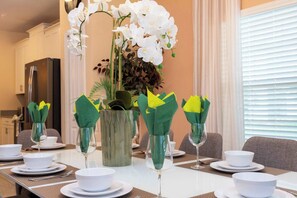 Dining room - Magnificent 5Bd w/ Pool @ Storey Lake 4800 (Kissimmee)