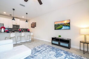 Living room - Family Friendly Four Bd w/ Pool at Storey Lake Resort 5035 (Kissimmee)