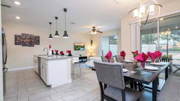 Townhome | Living area | 60-inch Smart TV with cable channels, Netflix, Hulu