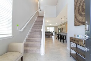 Interior entrance