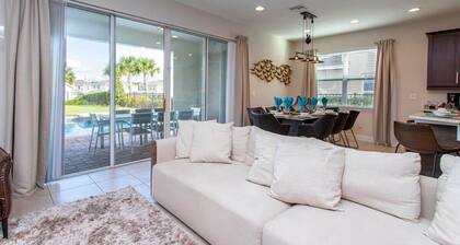 Luxurious 5Bd Single Family w Pool&Jacuzzi @Encore Resort 7432