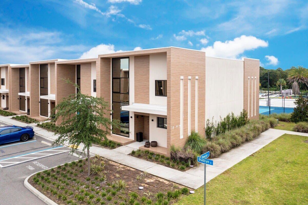 Fassade der Unterkunft