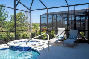Apartment | Private pool - Stunning 5Bd w/ Pool Close to Disney @ Solterra 7829 (Davenport)