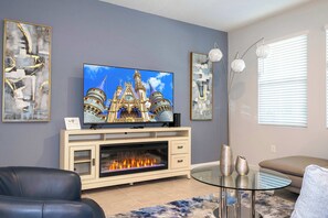 Living room - Stunning 5Bd w/ Pool Close to Disney @ Solterra 7829 (Davenport)