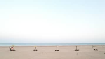 Vista a la playa o el mar